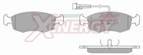 AP XENERGY X40238 - PASTILLAS FIAT PALIO FIAT TEMPRA LANCIA DEDRA