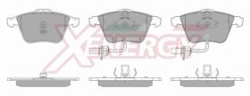 AP XENERGY X40858 - PASTILLAS AUDI A6