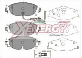 AP XENERGY X41163 - PASTILLAS FRENO