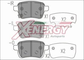 AP XENERGY X41173 - PASTILLAS FIAT 500L 1.4. 1.4 LPG. 1.6 D MULTIJET POST