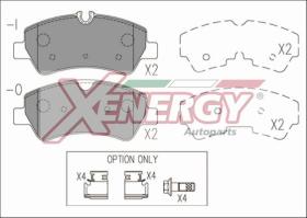 AP XENERGY X41184 - PASTILLAS FRENO