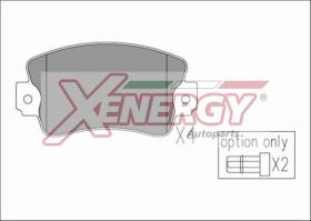 AP XENERGY X41202 - PASTILLAS RENAULT TRAFIC -89