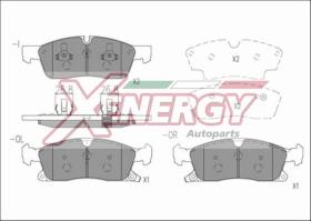 AP XENERGY X41204 - PASTILLAS JEEP GRAND CHEROKEE 2011->  FMSI 8655-D1455 18" WH