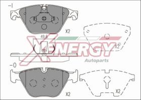 AP XENERGY X41232 - PASTILLAS BMW 5 (F10)/ 7 (F01. F02)/ 7 (F07) 10/08->  FMSI: