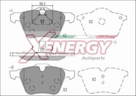 AP XENERGY X41236 - PASTILLAS FORD S-MAX-GALAXY 2.5 ST 2006-> FRONT