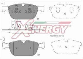 AP XENERGY X41248 - PASTILLAS VOLVO XC60 05/08-> FRONT