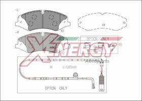 AP XENERGY X41258 - PASTILLAS RANGE ROVER DISCOVERY IV 3.0L/  RANGE ROVER SPORT