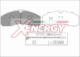 AP XENERGY X41262 - PASTILLAS RN MASCOTT/ IVECO DAILY