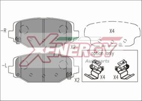 AP XENERGY X41268 - PASTILLAS CHRYSLER VOYAGER FREEMON JEEP COMPASS