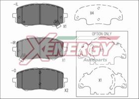 AP XENERGY X41273 - PASTILLAS HYUNDAI I20