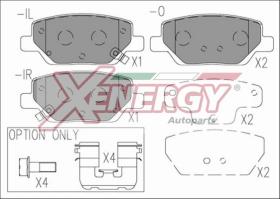 AP XENERGY X41279 - PASTILLAS FIAT TIPO