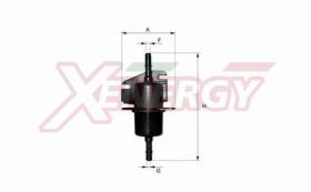 AP XENERGY X1510239 - FILTRO CARBURANTE