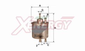 AP XENERGY X1510437 - FILTRO CARBURANTE