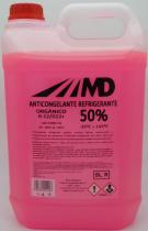 MD AUTOPARTS MD50R - ANTICONGELANTE ORGANICO 50% G12 5L.