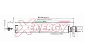 AP XENERGY X067349 - Amortiguadores posteriores Tiguan / Q3