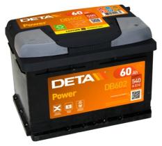 BATERIAS DB602 - Batería de arranque - Power 60AH 540EN