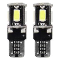 AMIO 01628 - LED CANBUS 5SMD 5730 T10 (W5W) WHITE