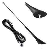 AMIO 01507 - ANTENA PARA COCHE 40CM 5MM ADAPTOR 3M